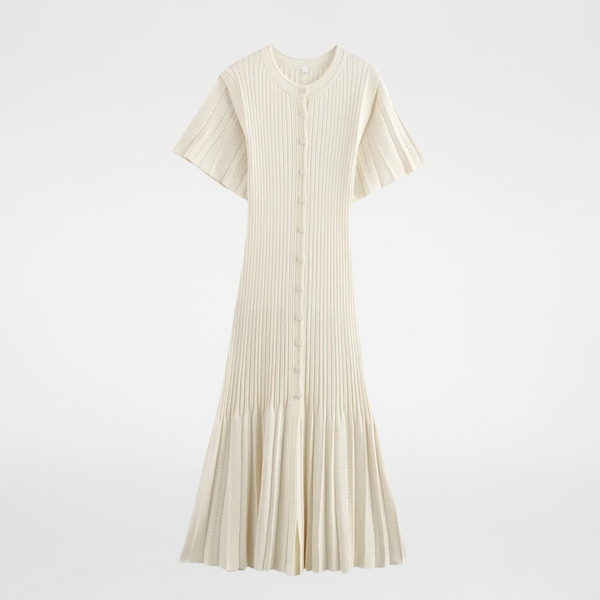 Vestido Longo Feminino de Malha Estilo Rabo de Peixe - Outlet do Cazé