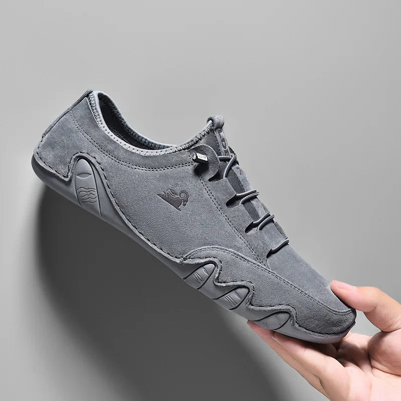 Mocassim Masculino Confortável de Couro Sintético - Outlet do Cazé