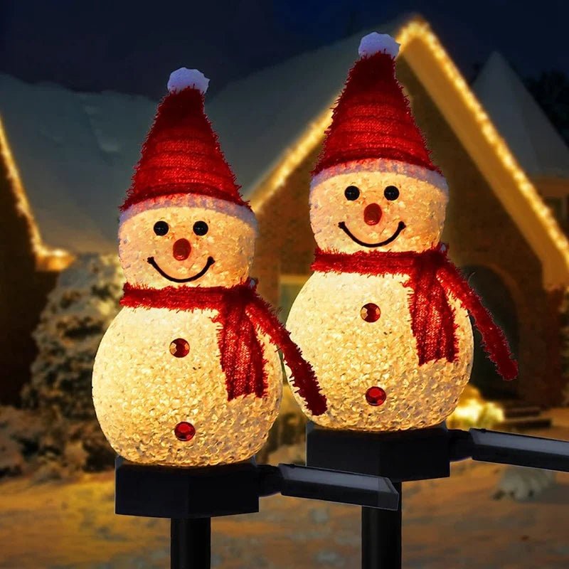 Boneco de Neve Natalino para Jardim - Outlet do Cazé