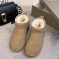 Bota Feminina de Neve Forrada com Pelúcia - Conforto e Estilo para o Inverno - Outlet do Cazé