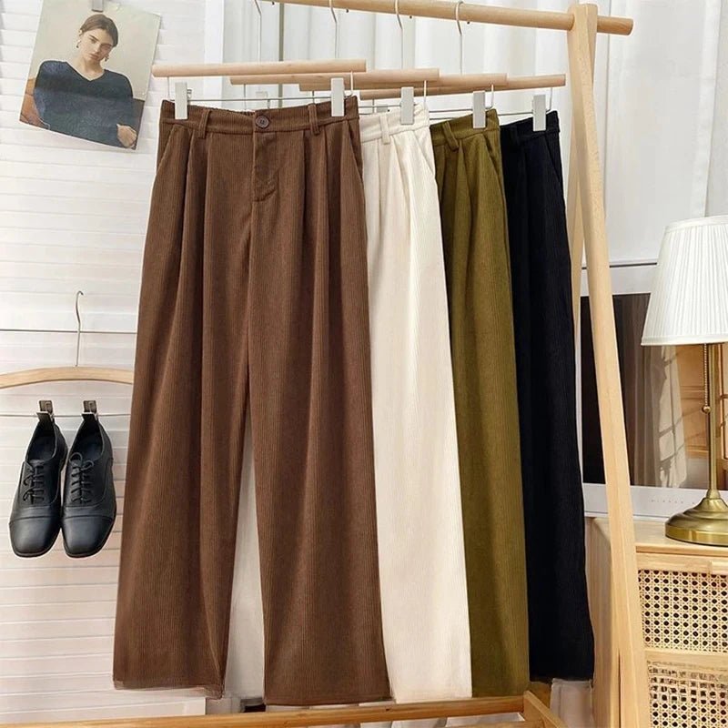 Calça Vintage Cintura Alta Feminina - Elegância e Conforto em Harmonia - Outlet do Cazé