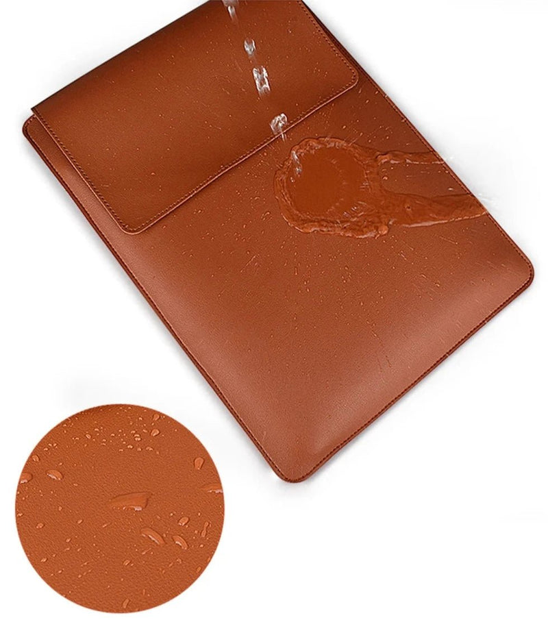 Capa Para Notebook de Couro - Praticidade e Elegância - Outlet do Cazé