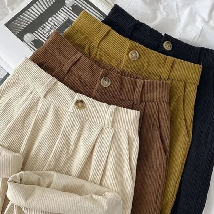 Calça Vintage Cintura Alta Feminina - Elegância e Conforto em Harmonia - Outlet do Cazé