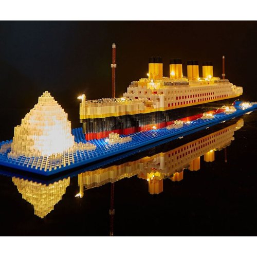 Lego Infantil - 1800 Peças com Iluminação LED