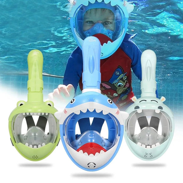 Máscara de Mergulho Snorkel Infantil - AquaKids - Outlet do Cazé