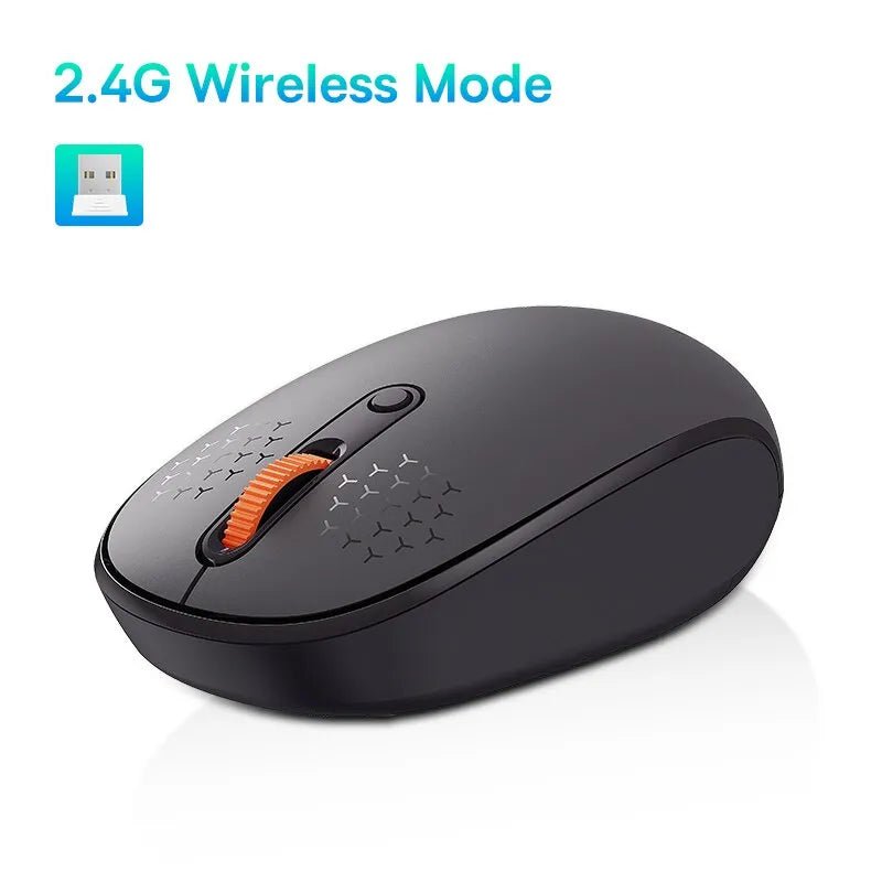 Mouse Sem Fio Bluetooth com Clique Silencioso e DPI Ajustável - Outlet do Cazé